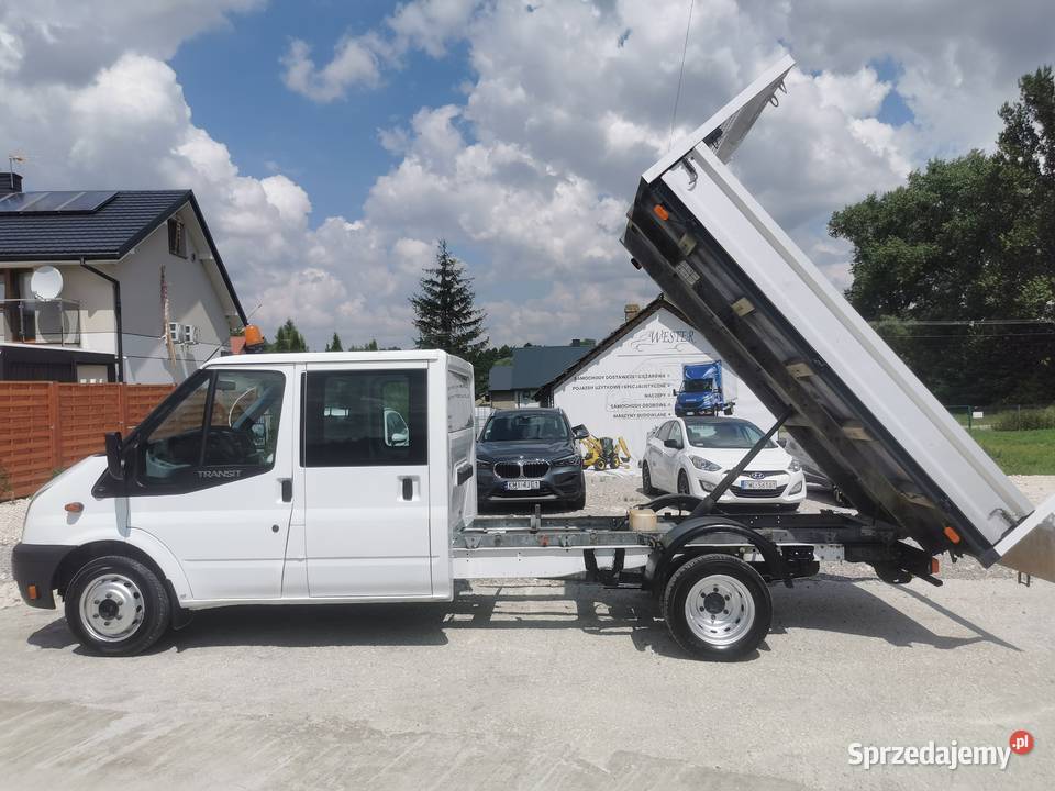 Ford Transit Brygadówka wywrotka Klimatyzacja 2198cm3 Książ Wielki