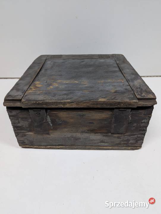 Niemiecka wojskowa skrzynka amunicyjna druga Militaria małopolskie Krzeszowice