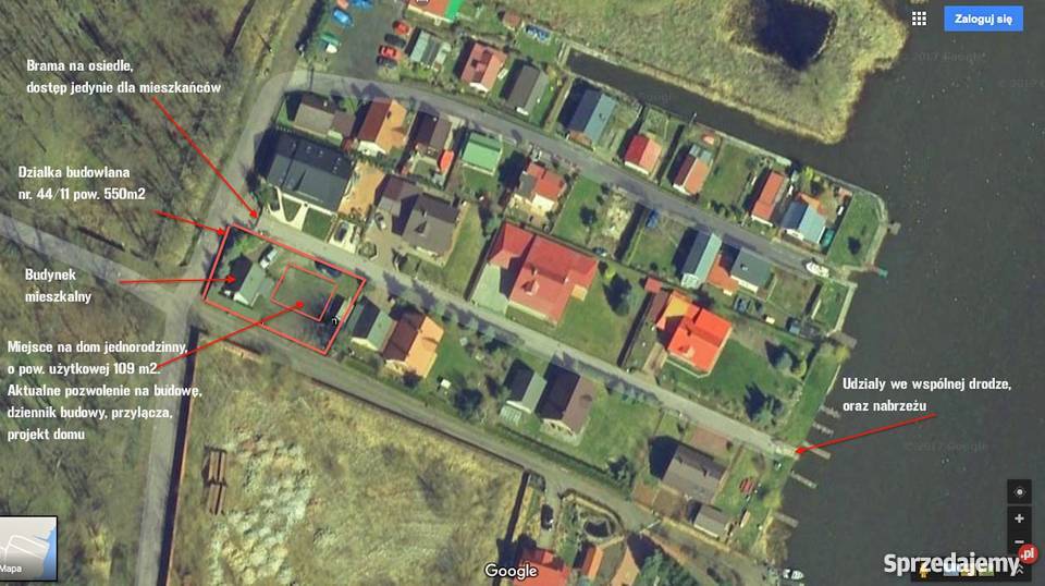 Sprzedam nieruchomość wodą Kurów siatka Domy Nieruchomości Szczecin