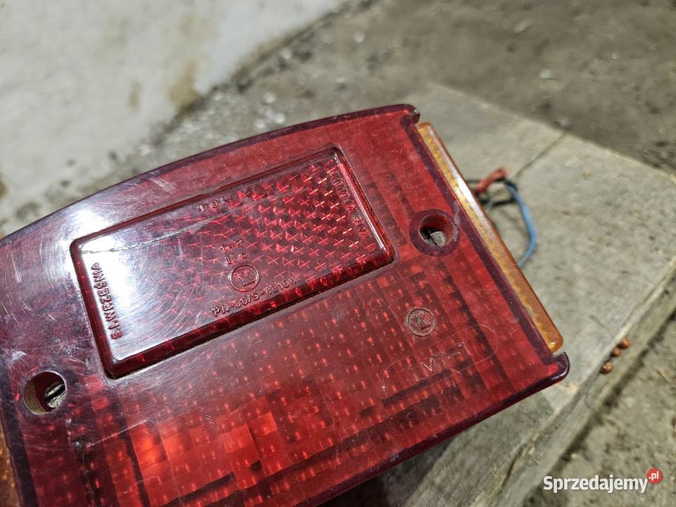 Tylna Lampa Wsk 125 Kos Romet Chart Oryginał Kłodawa sprzedam