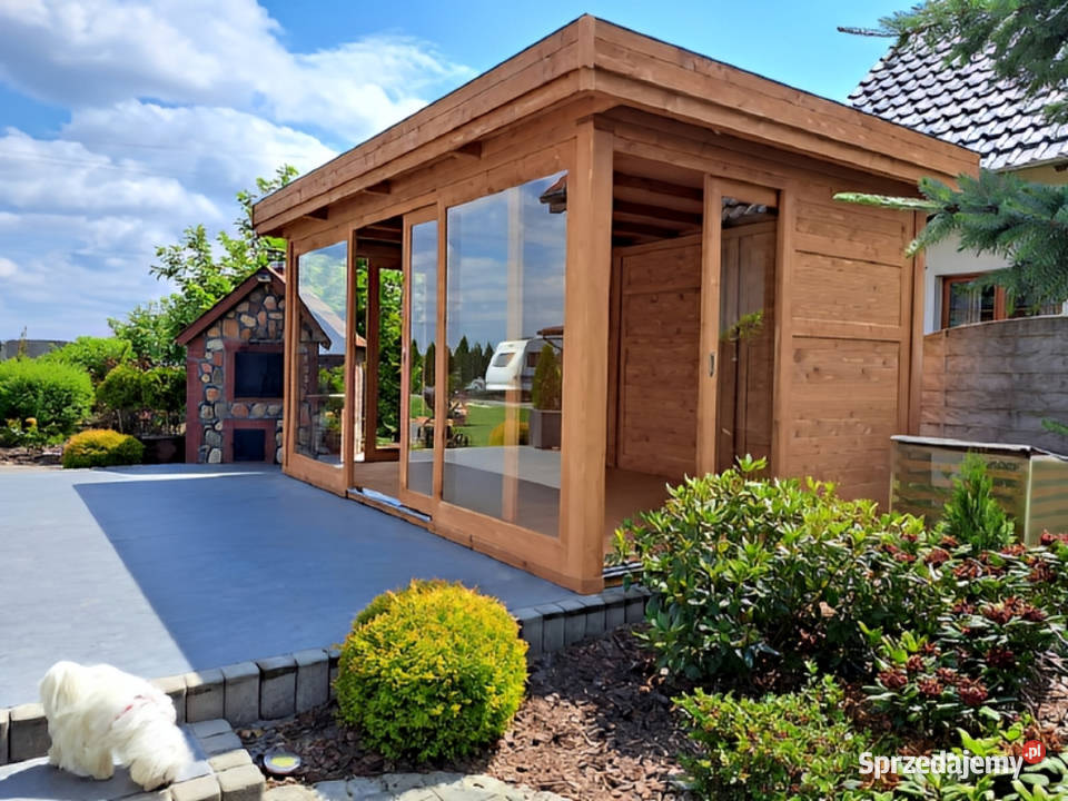 ALTANA 21 SZKLANA ALTANKA OGRODOWA DOMEK Parzymiechy