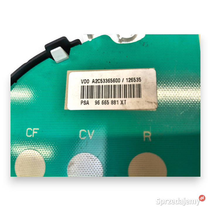 LICZNIK ZEGARY 96665881 XT Citroen C3 II 11 14 Chełm