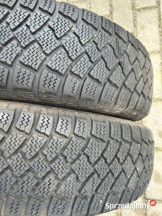 2x opony zimowe 1556515 Continental wysyłka Gorzów Wielkopolski sprzedam