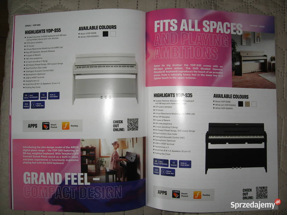 Yamaha PSeries Arius Personal Digital Piano Kępice