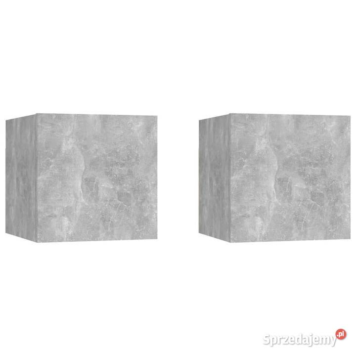 vidaXL Szafki nocne 2 betonowa szarośćSKU3079719 Warszawa