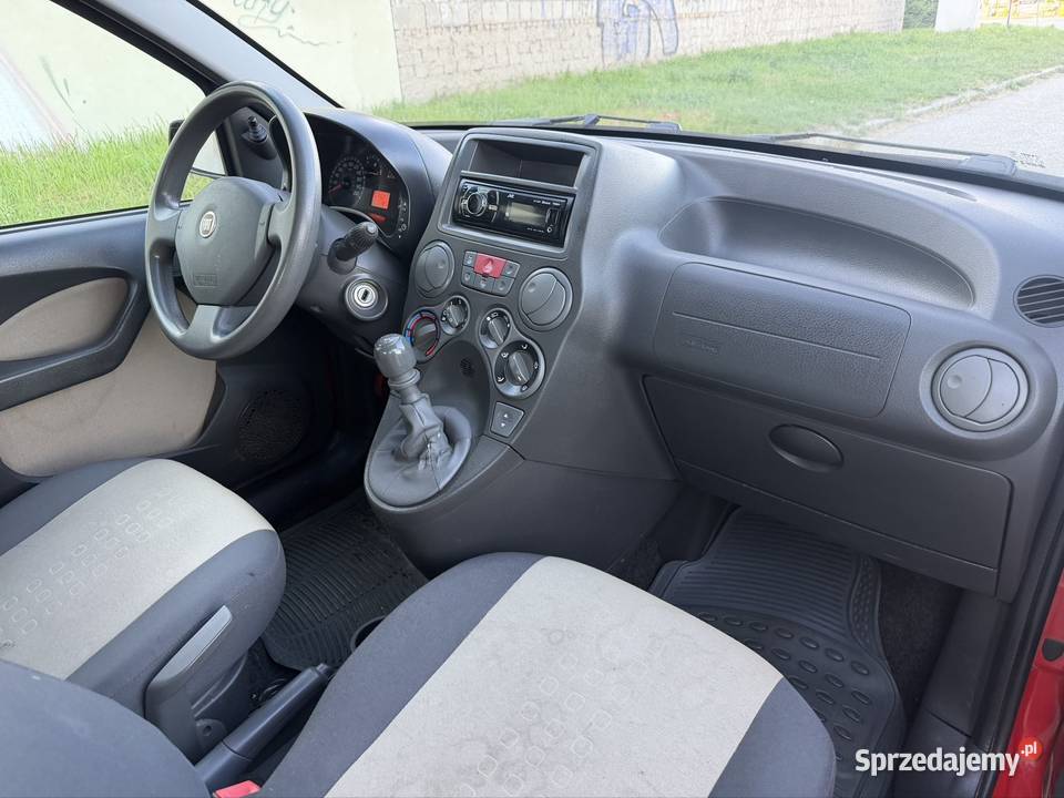 Fiat Panda 200708 12 klima wspomaganie komputer pokładowy Knurów