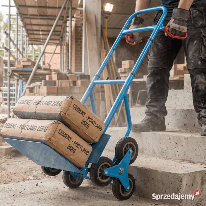 Wózek schodkowy do transportu 200 koła gumowe sprzedam
