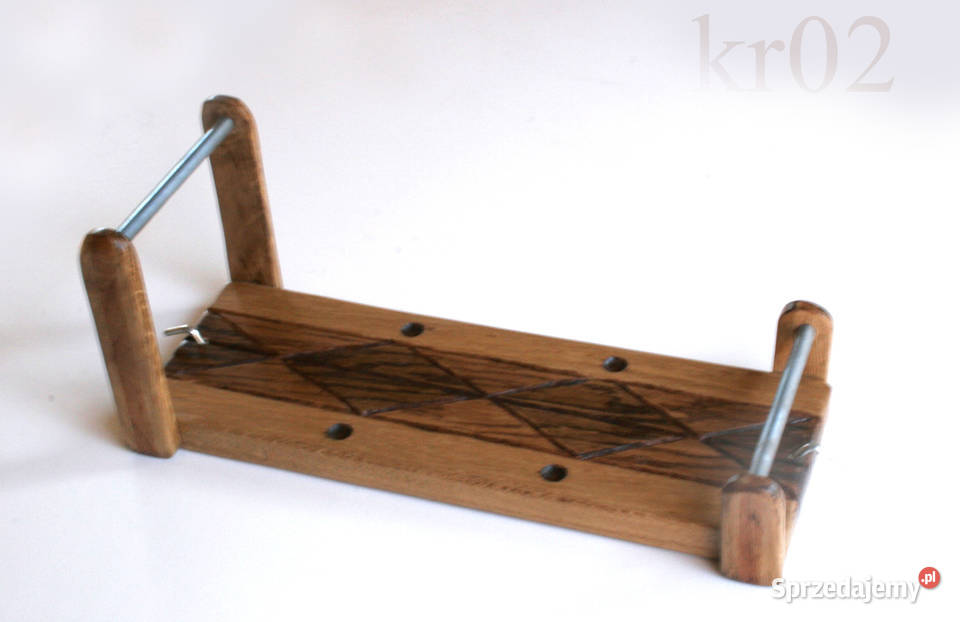 Krosno drewniane dębowe małe zdobione krosno do Warszawa