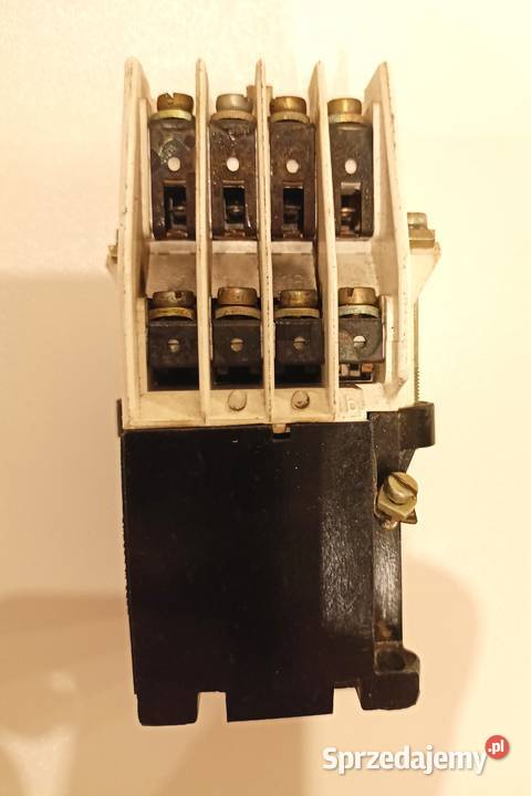 Stycznik SM00 220V 50Hz 6A demontaż Łódź