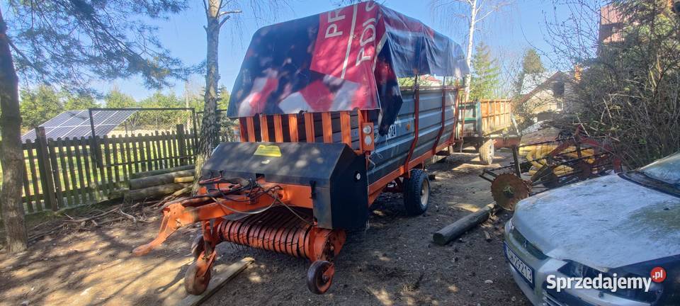 Przyczepa Samozbierająca T124 polska Trawniki-Kolonia