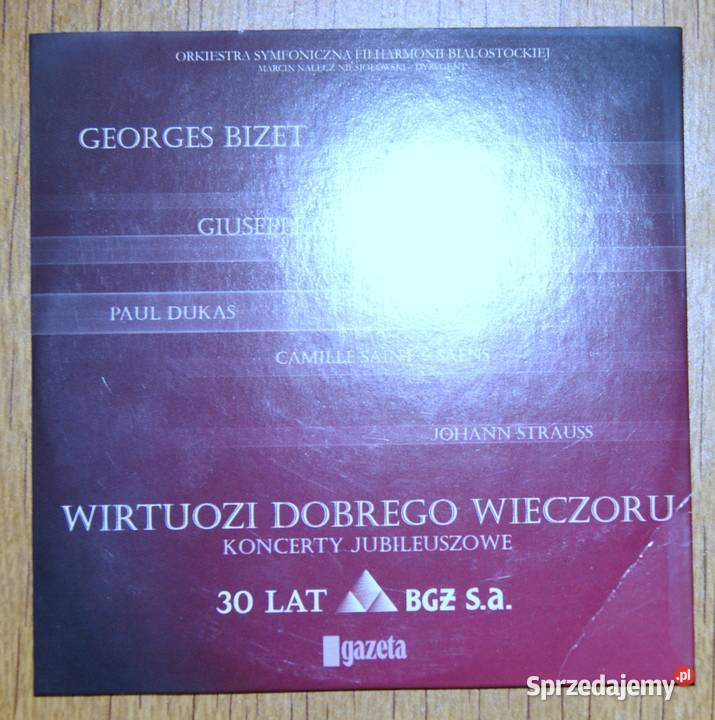 Wirtuozi dobrego wieczoru koncerty jubileuszowe CD Płyty i kasety Parczew