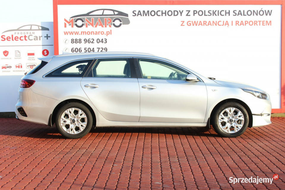 Kia Ceed 15 TGDi 160 Polift Salon Polska srebrny Kia Motoryzacja Włocławek