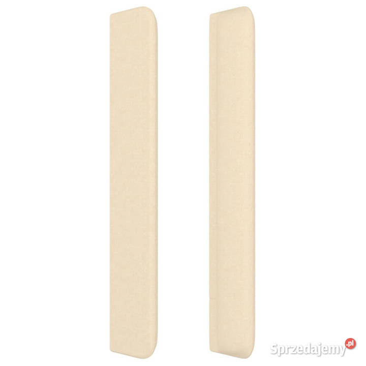 Zagłówek uszak kremowy 103x16x118128 tkanina sprzedam