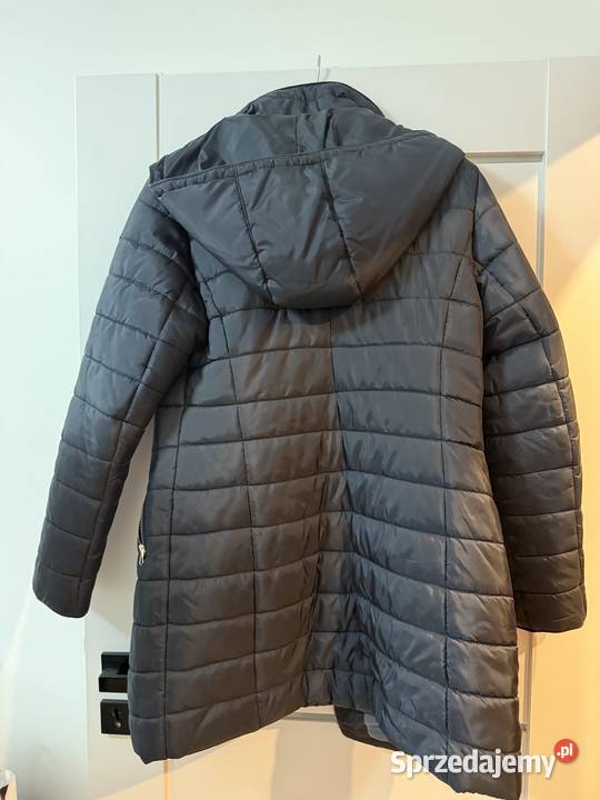 Szara kurtka zimowa KiM Rozmiar 42 Srebrne śląskie Rybnik