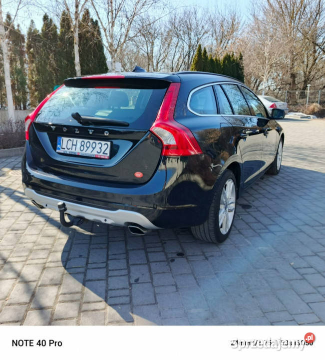 Volvo V60 Niemcy Dobrze wyposażone I 20102018 światła LED Chełm