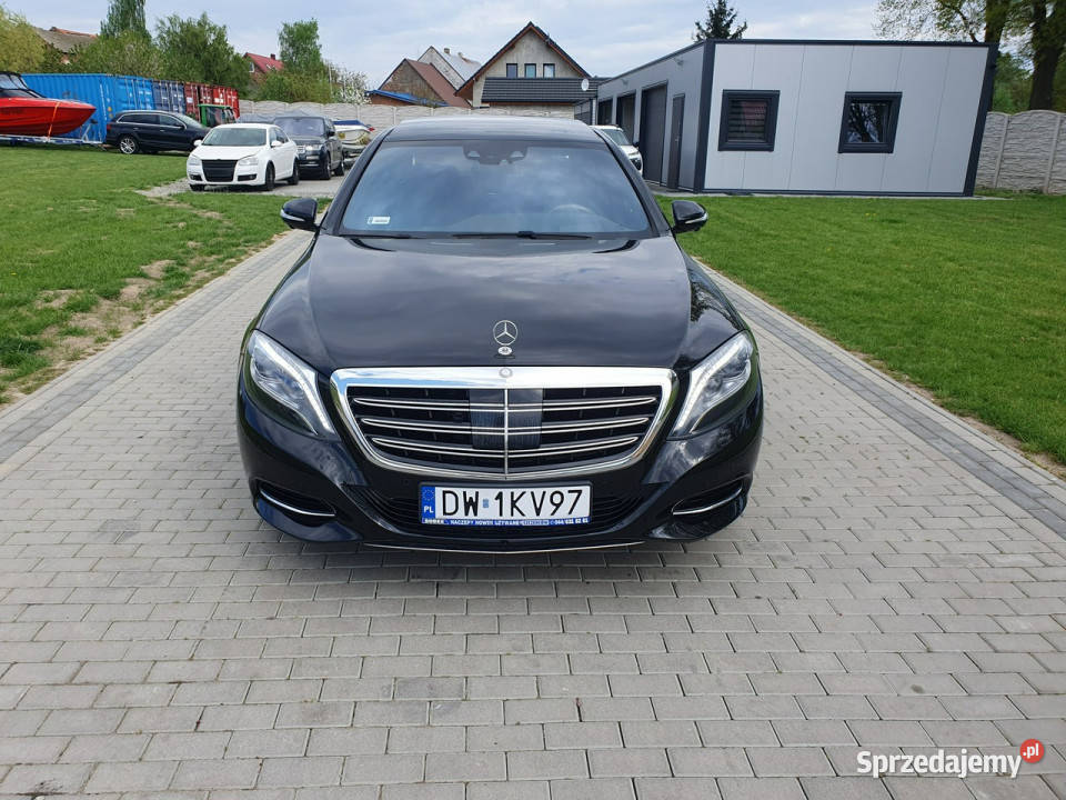 Mercedes S 600 S600 V12 Long Europa Pełne kamera cofania Strobice