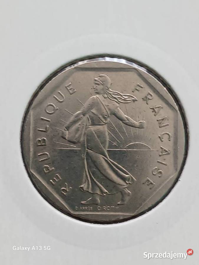 2 Franki Francja 1979 r wielkopolskie