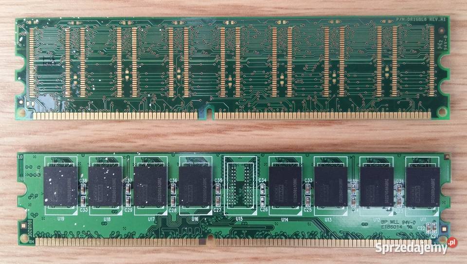 Pamięć GOOD RAM DDR 1GB PC3200 DIMM Model Pojemność 1GB Gliwice