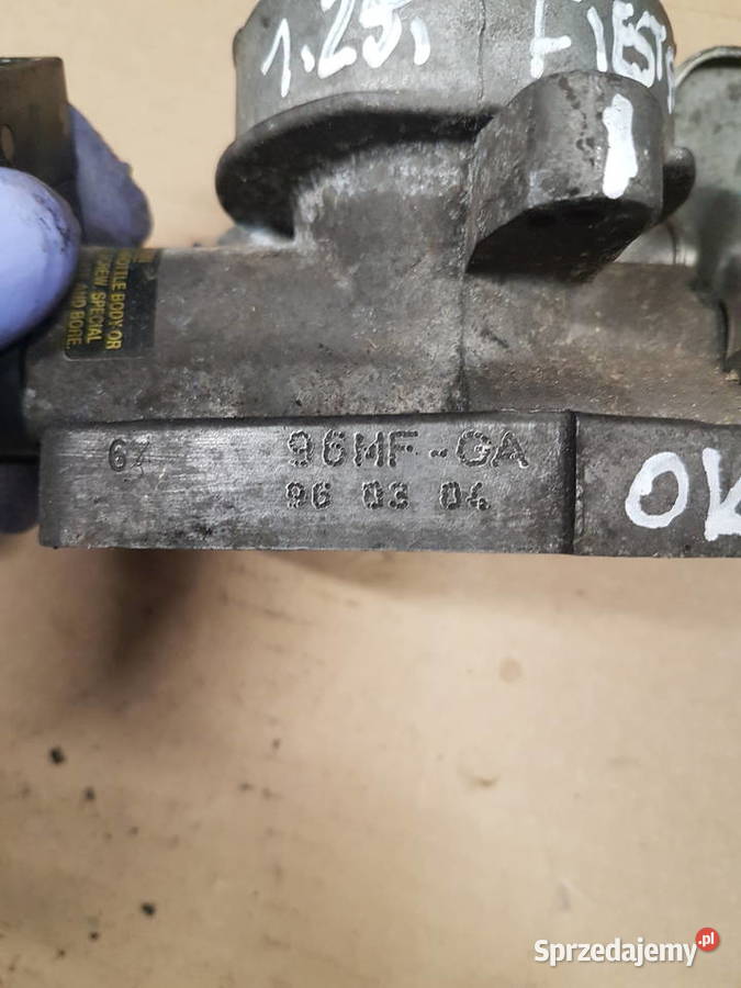 FORD FIESTA 125 ZETEC PRZEPUSTNICA POWIETRZA