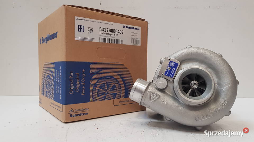 Turbosprężarka BorgWarner KKK 53279886407 Siedlce