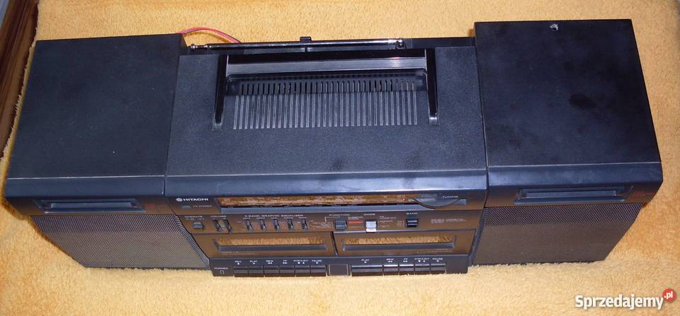 Radiomagnetofon HITACHI TRKW530E Poznań sprzedam