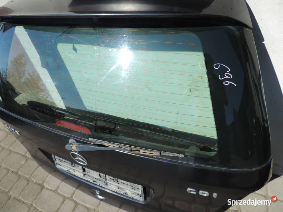 KLAPA TYLNA BAGAŻNIKA MERCEDES AKLASA W168 KOLOR Części samochodowe