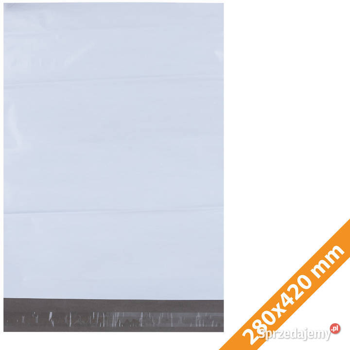 Foliopaki Białe 280 x 420 mm 100 LDPE małopolskie Ludźmierz