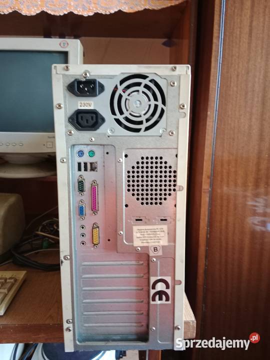 Stary Zestaw Komputerowy PC uszkodzony Ruda Śląska