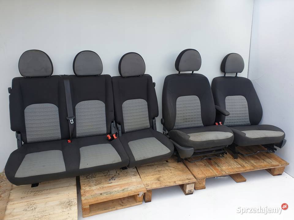 Fiat Doblo lift FOTELE KOMPLET FOTELI PRZEKŁADKA osobowe Rudka