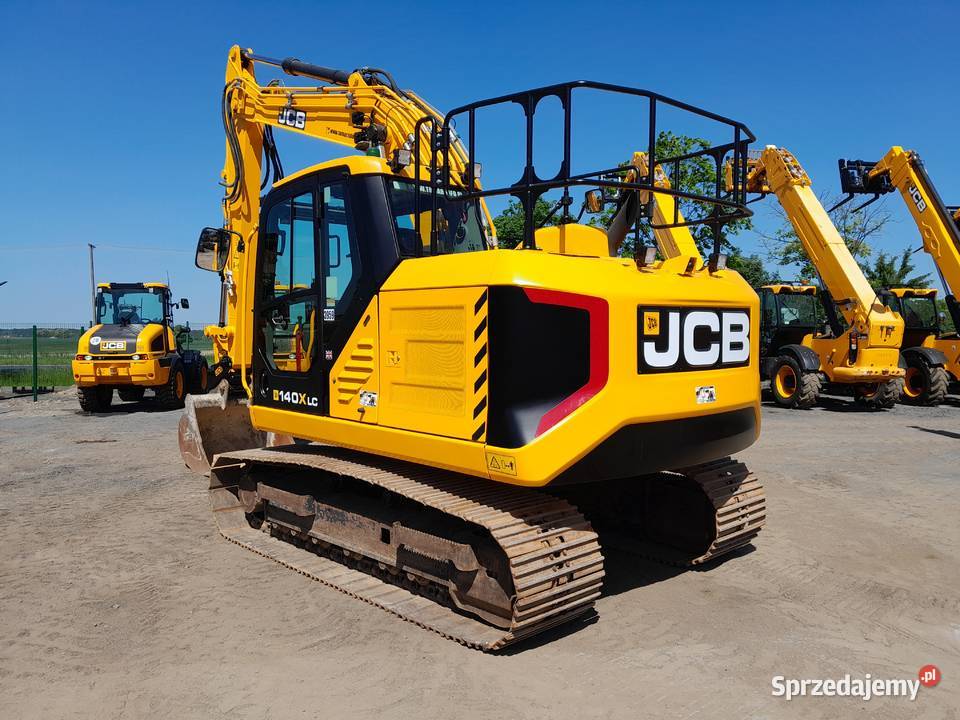 KOPARKA GASIENICOWA JCB 140X 2020R CAT VOLVO Koparki wielkopolskie Krotoszyn sprzedam