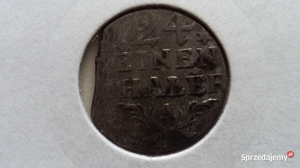 Moneta 1 24 talara 1783 r Fryderyk II Niemcy