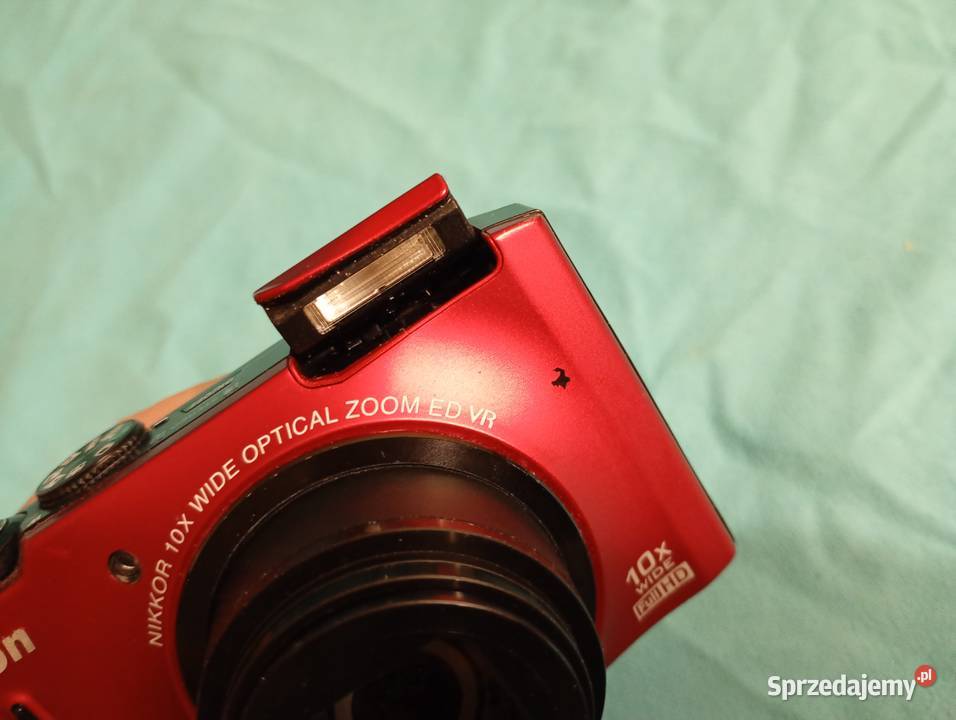 Świetna cyfrówka Nikon Coolpix S8100 Bordowe Katowice