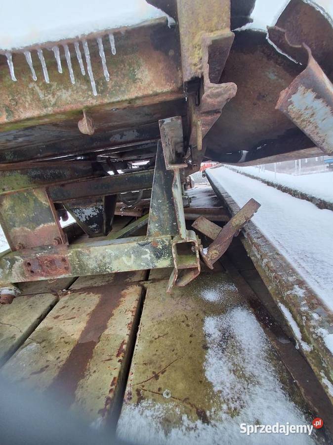 Przyczepa wywrotka thk5 bez osi wielkopolskie Osówka