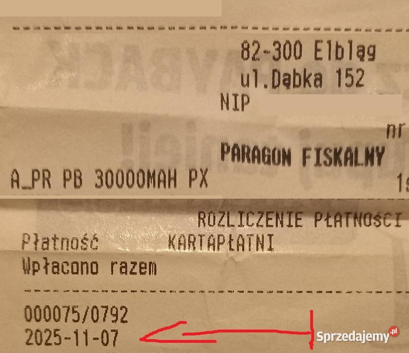 Powerbank Eveready PX30B 30 000 mAh czarny warmińsko-mazurskie Elbląg