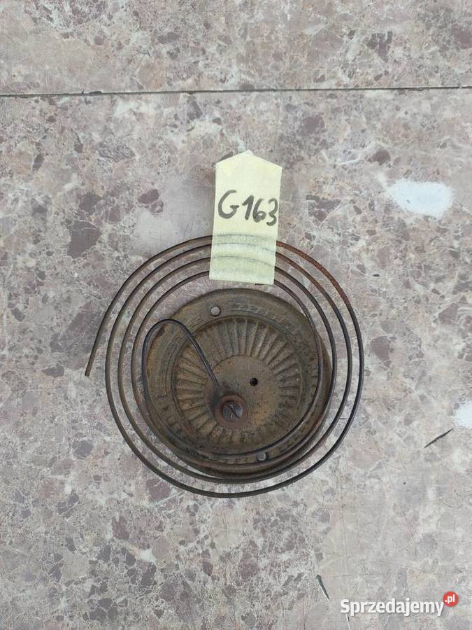 G163 Gong starego zegara ściennego miniatury Tczew