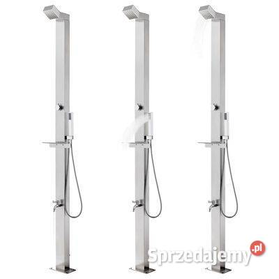 vidaXL Prysznic ogrodowy 220 stal mazowieckie Warszawa