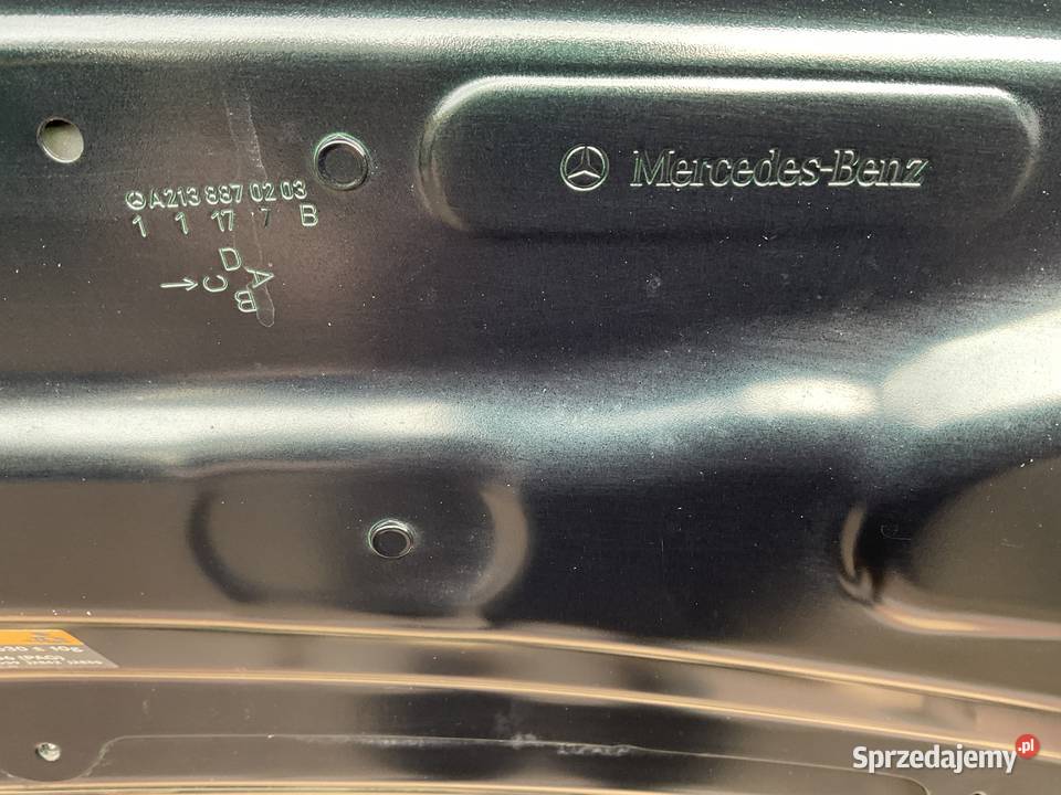 Maska Mercedes EKLASA W213 wielkopolskie Pleszew