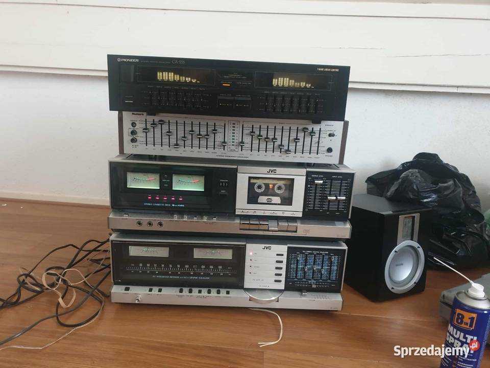 Pioneer gr 555 korektor graficzny duża wieża Leżajsk