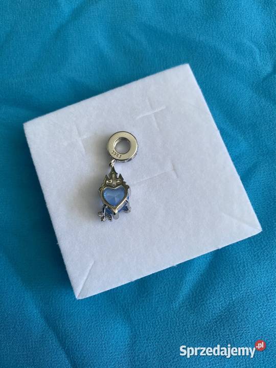 nowa cyrkoniowa zawieszka charms beads zamek srebro Gdynia sprzedam