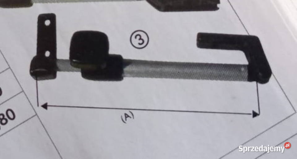 Siłownik 135mm podnośnik wspornik lewy okna sprzedam
