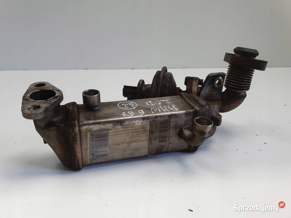 CHŁODNICA SPALIN EGR BMW E87 E90 E91 20 D Recyrkulacja spalin EGR Chełm sprzedam