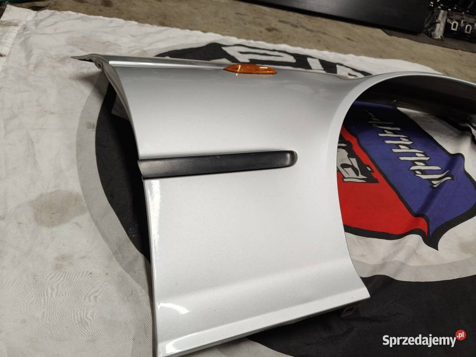 Bmw e46 sedan Lift błotnik przedni prawy srebrny Aleksandrów Łódzki