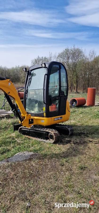 Sprzedam jcb 8016 2012 super stan śląskie Świętochłowice