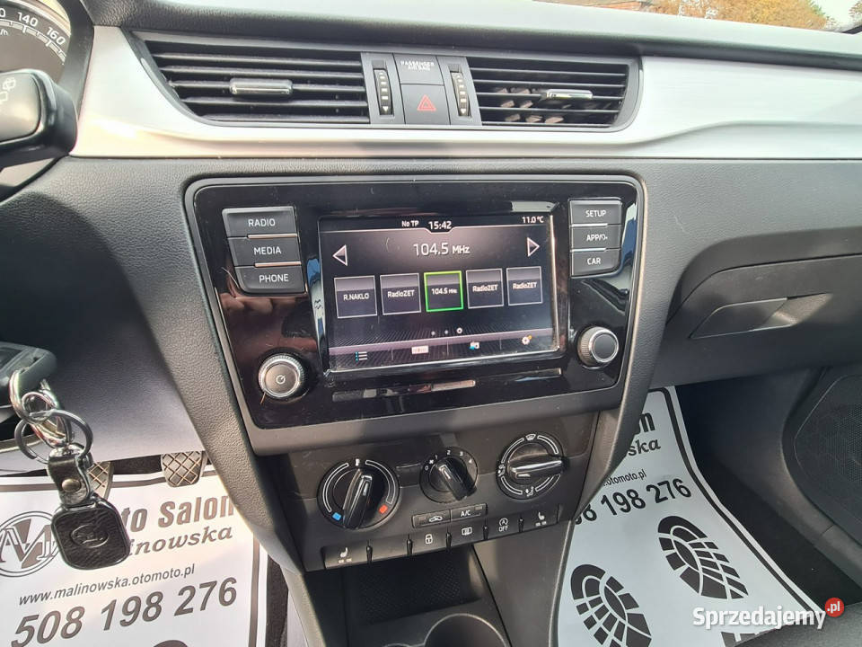 koda RAPID 37 Klimatyzacja PDC Grzane Fotele Led Rapid Wągrowiec