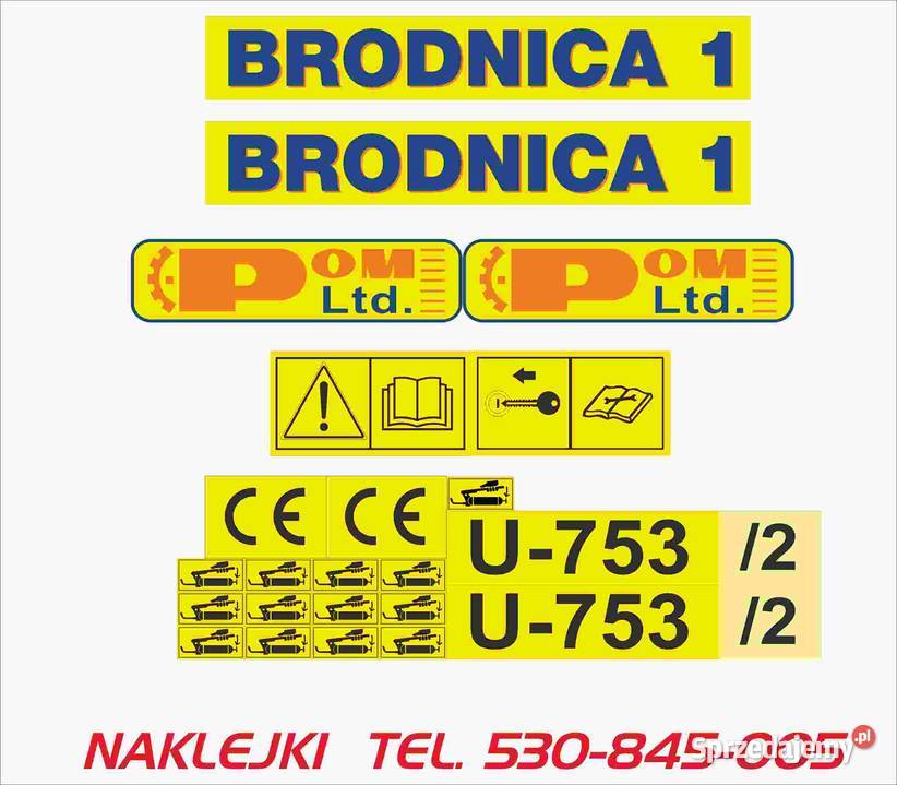 Naklejki POM Brodnica Pozostałe wielkopolskie Pleszew