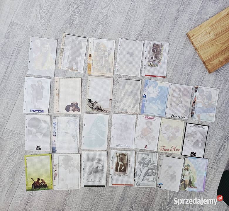 Duże karteczki do segregatora kolekcja Łomianki Dolne