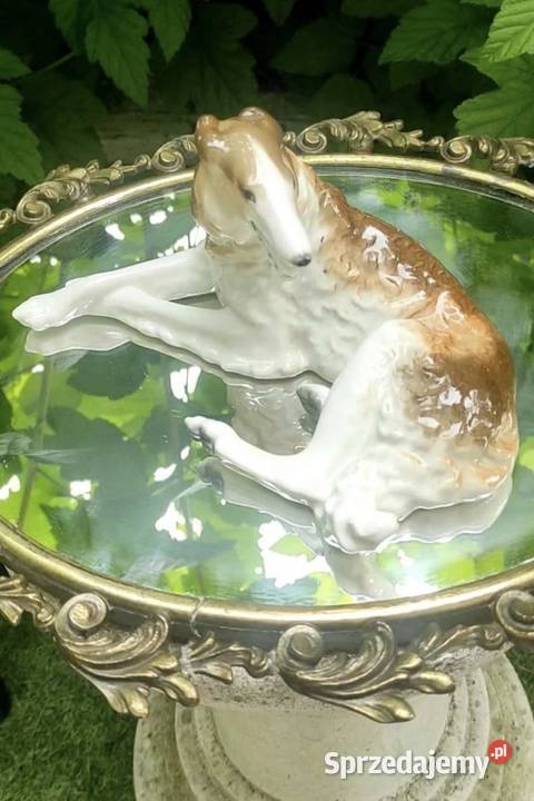 ŁOMONOSOWBORZOJ kolekcjonerska figurka Pabianice