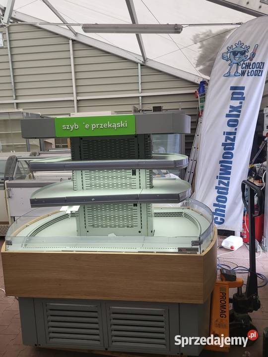 Wyspa chłodnicza 2020r witryna FRESH GP WF Łódź