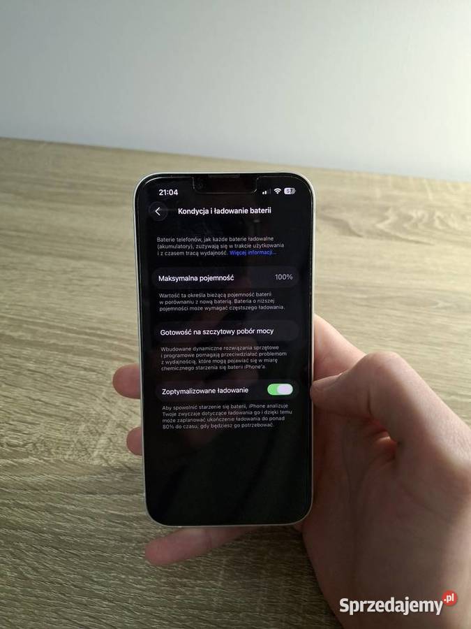 iPhone 13 128GB 100 Kondycji Stan Idealny Nowy Warszawa sprzedam