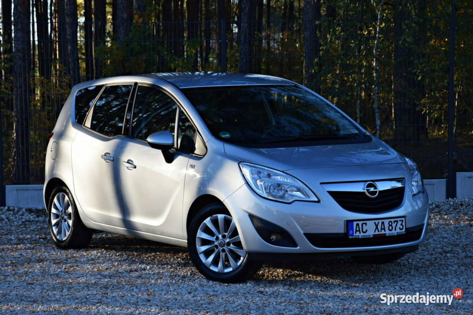 Opel Meriva 14T 120 59 Automat Super Stan isofix Ostrów Mazowiecka